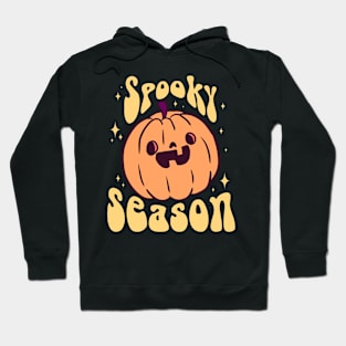 Spooky season a fun and cute halloween pumpkin Hoodie